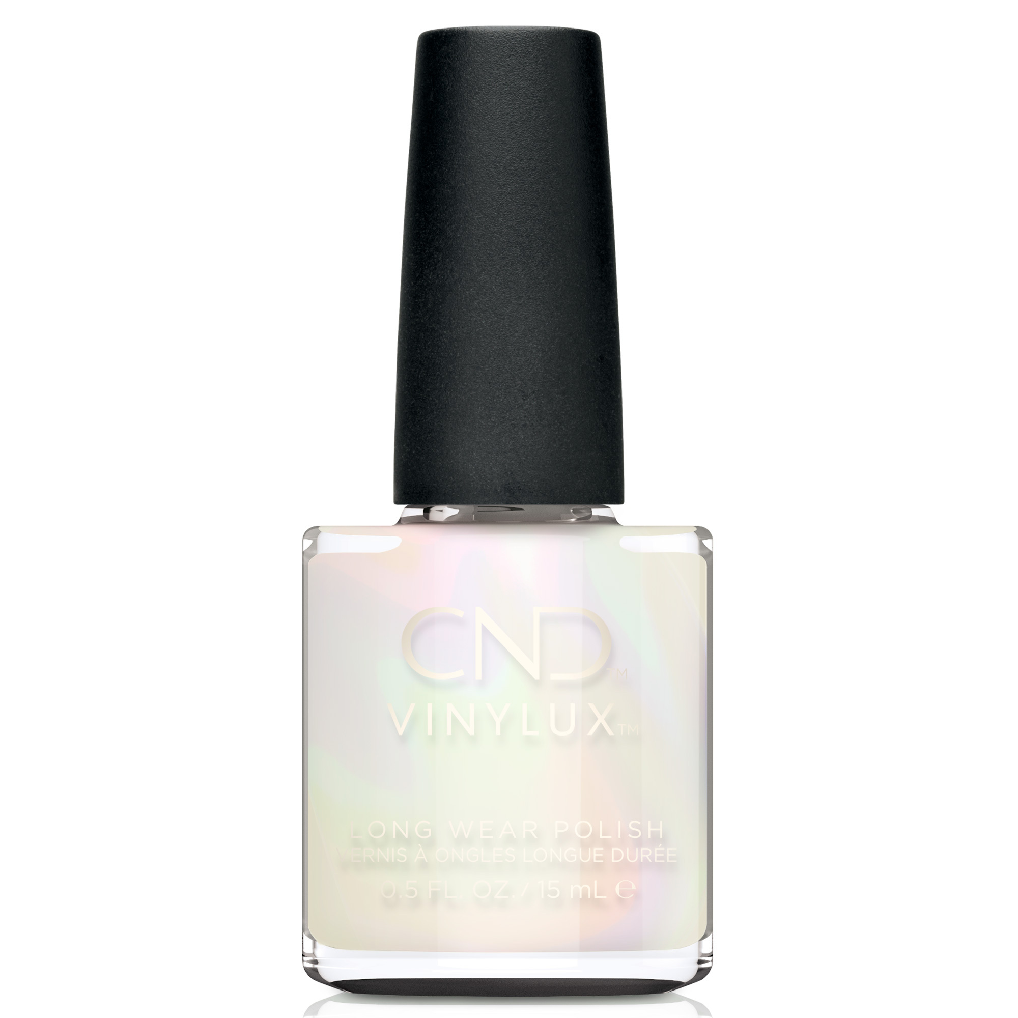 CND VINYLUX Polish 439 - White Opal .5 oz